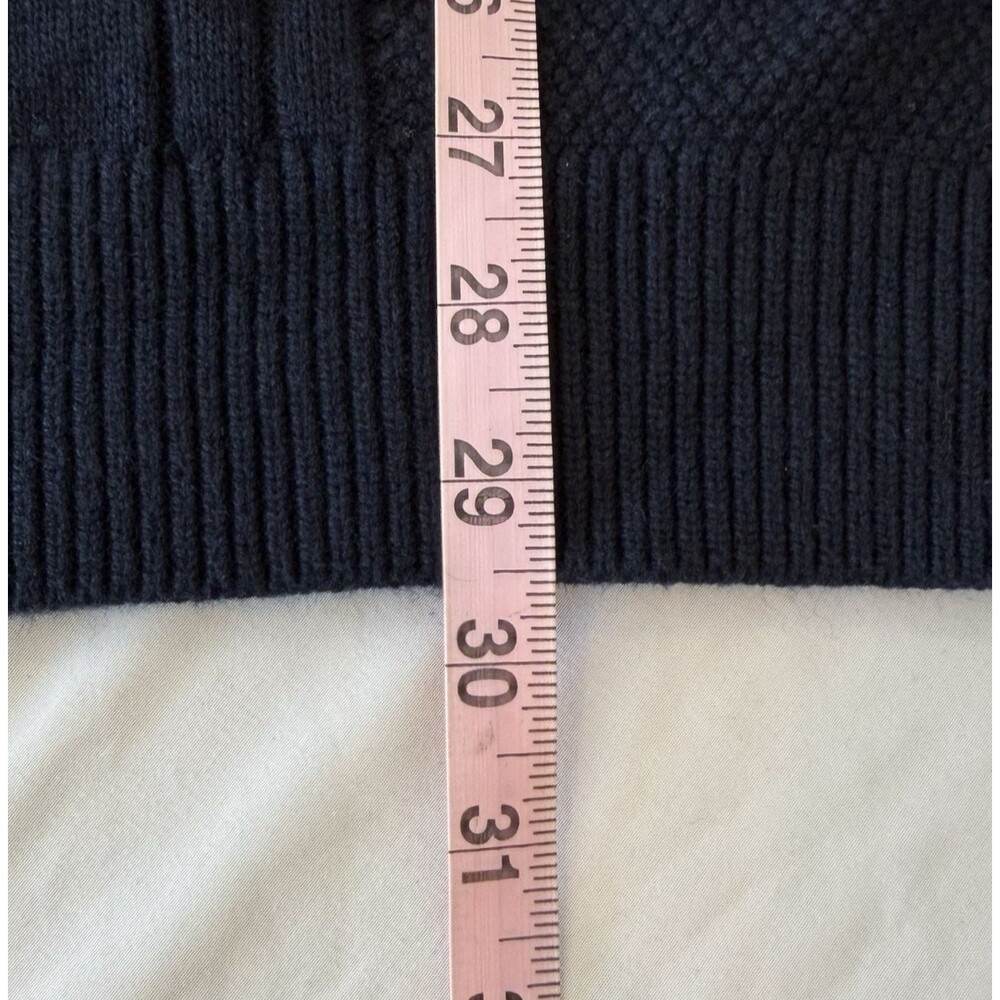 Vtg Nautica Mens XXL Knit Sweater Blue Red Fair Isle Nordic Preppy Y2K 90s Ski - Picture 10 of 11